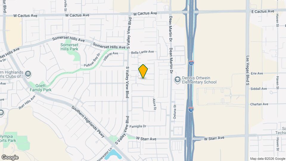 3591 Bagnoli Ct Mapa y Detalles de la Ubicación