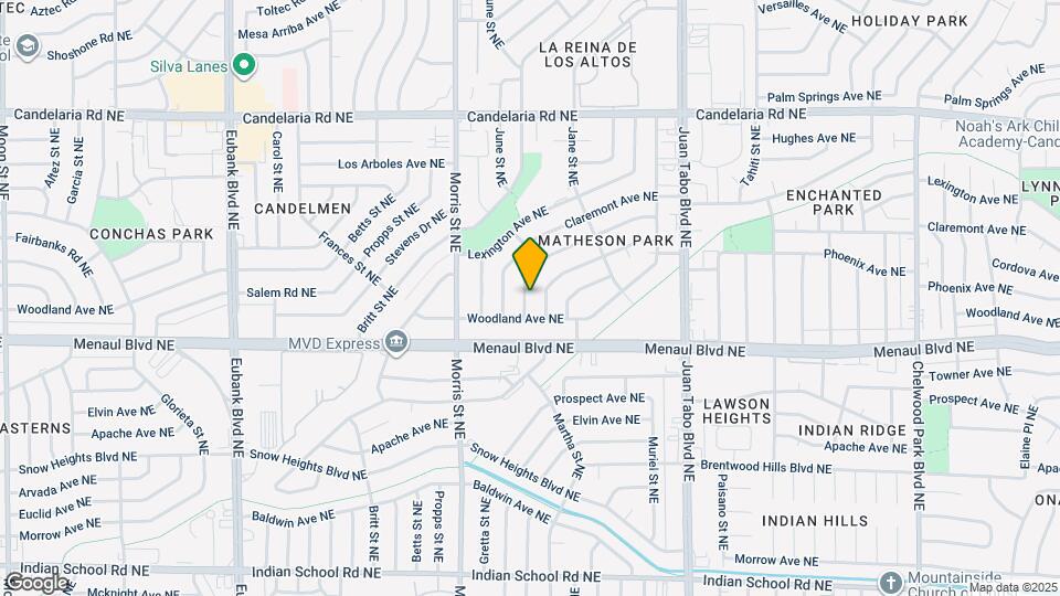2412 Dorothy St NE Map and Location Details