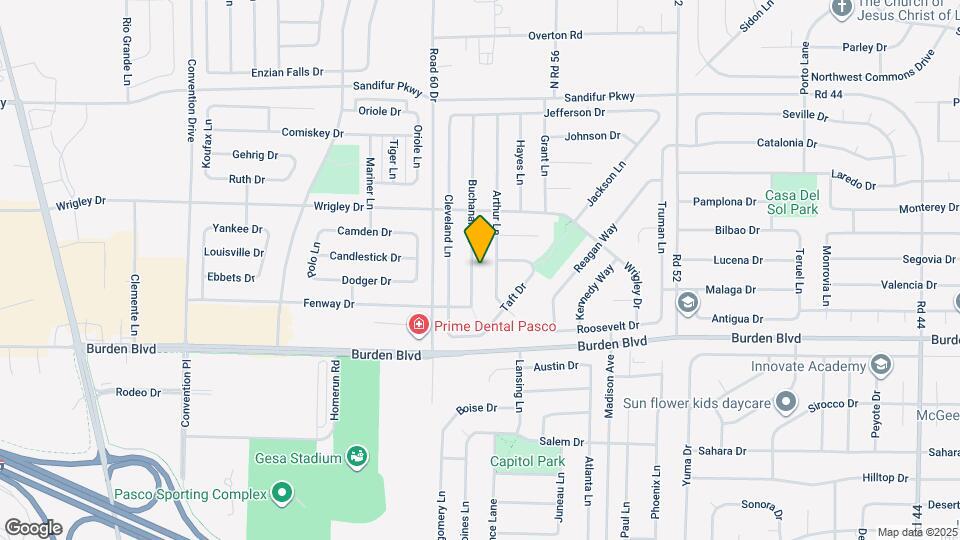 5015 Buchanan Ln Map and Location Details