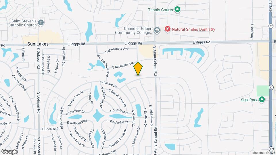 10254 E Spring Creek Rd Mapa y Detalles de la Ubicación