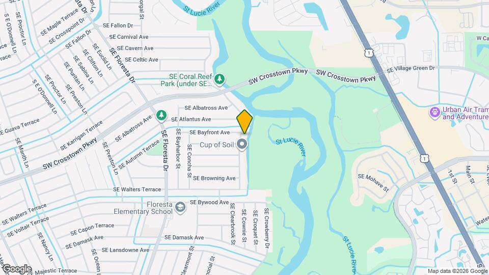 1309 SE Coral Reef St Map and Location Details