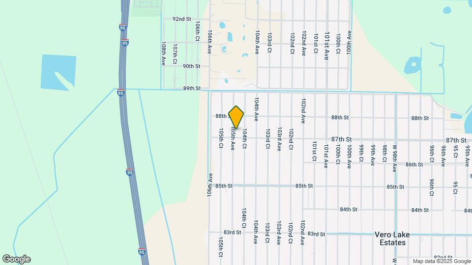 8726 105th Ave Map and Location Details