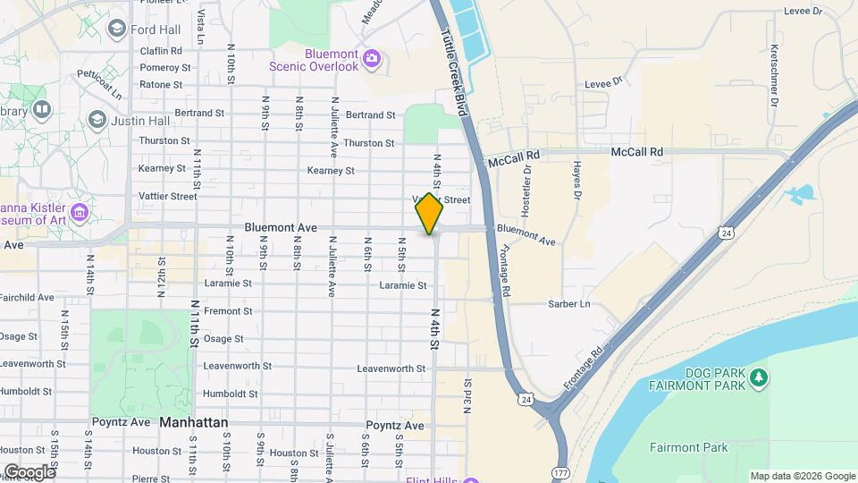 715 N 4th St Map and Location Details