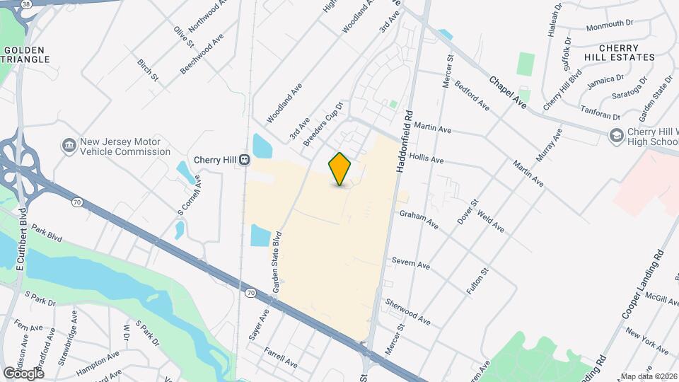 1309 Churchill Downs Way Map and Location Details