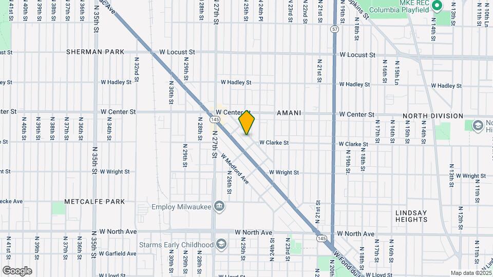 2475 W Monroe St Map and Location Details