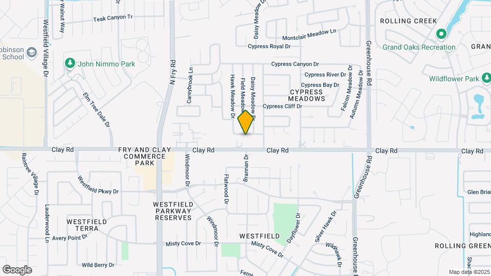 19539 Cypress Moss Dr Map and Location Details