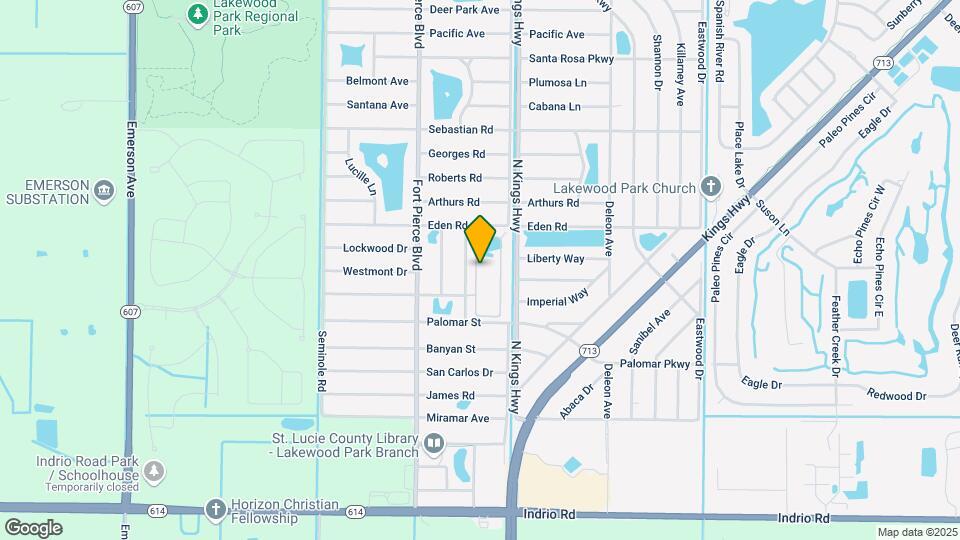 5357 Oakland Lake Cir Map and Location Details
