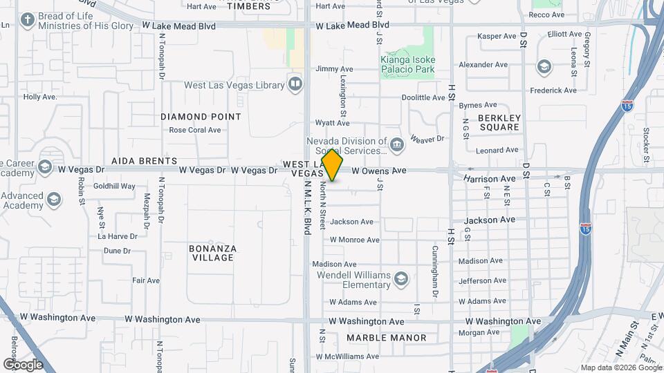 1320 Gold Ave Map and Location Details