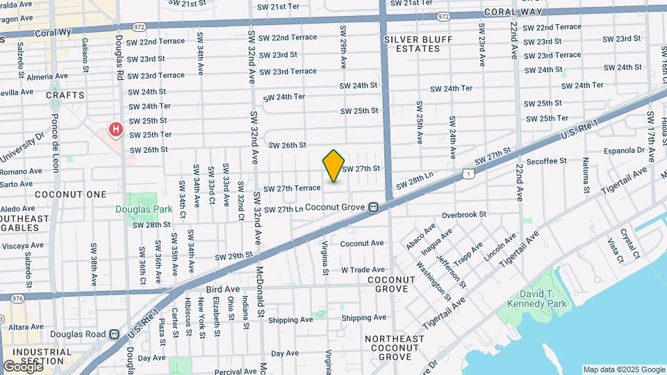2933 SW 27th Terrace Map and Location Details