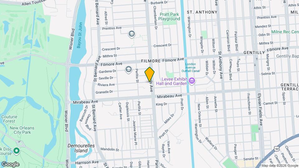 5024 Paris Ave Map and Location Details