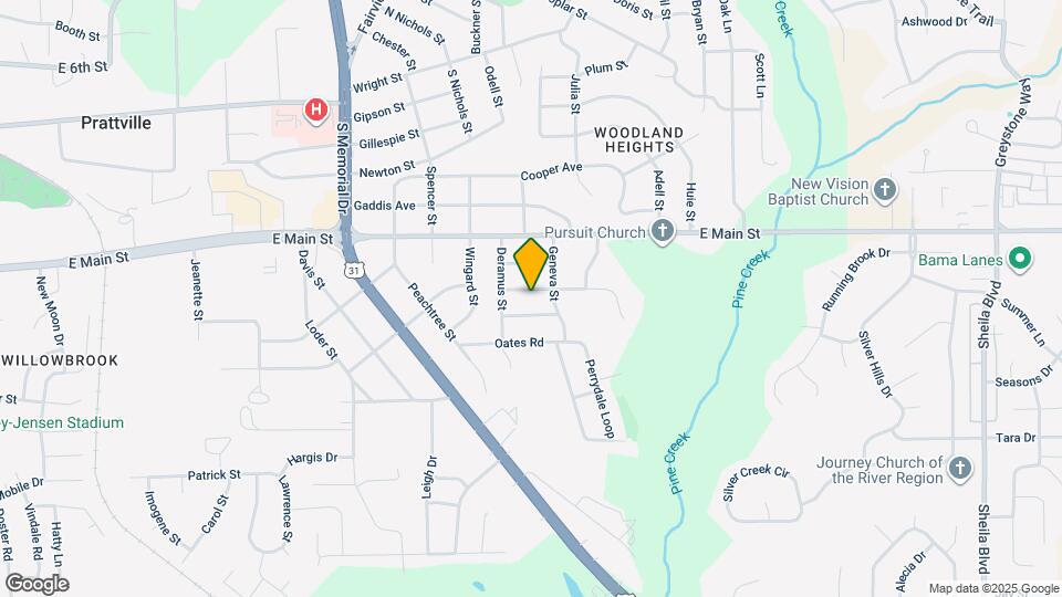 1170 Josephine Ave Map and Location Details