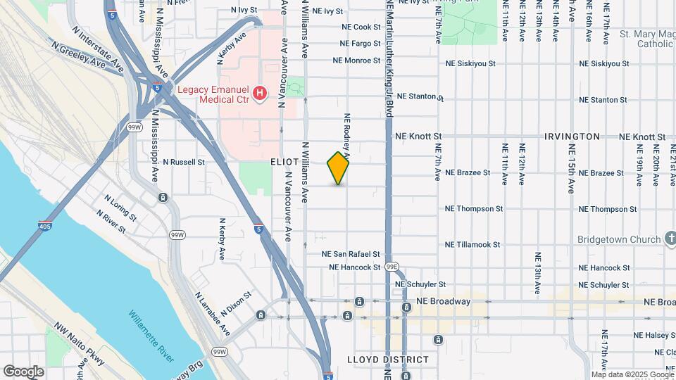 74 NE Sacramento St, Unit 74 Map and Location Details