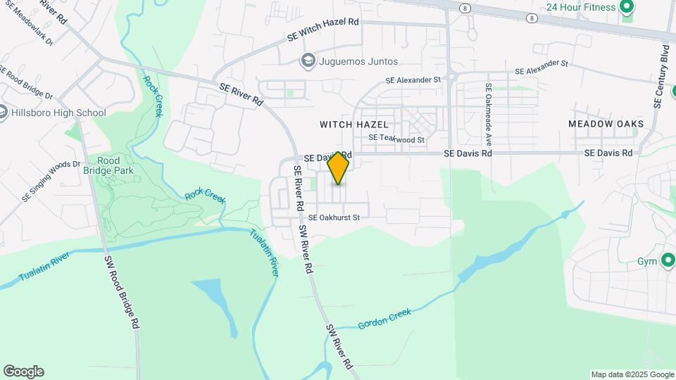 3762 SE Oakleaf St Map and Location Details