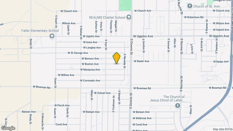 1005 W Atkins Ave Map and Location Details