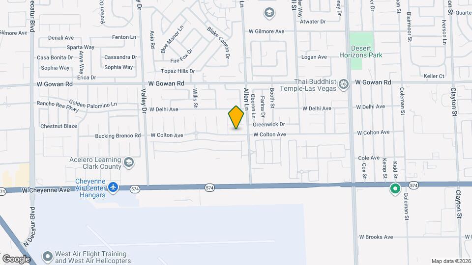 3728 W Colton Ave Map and Location Details