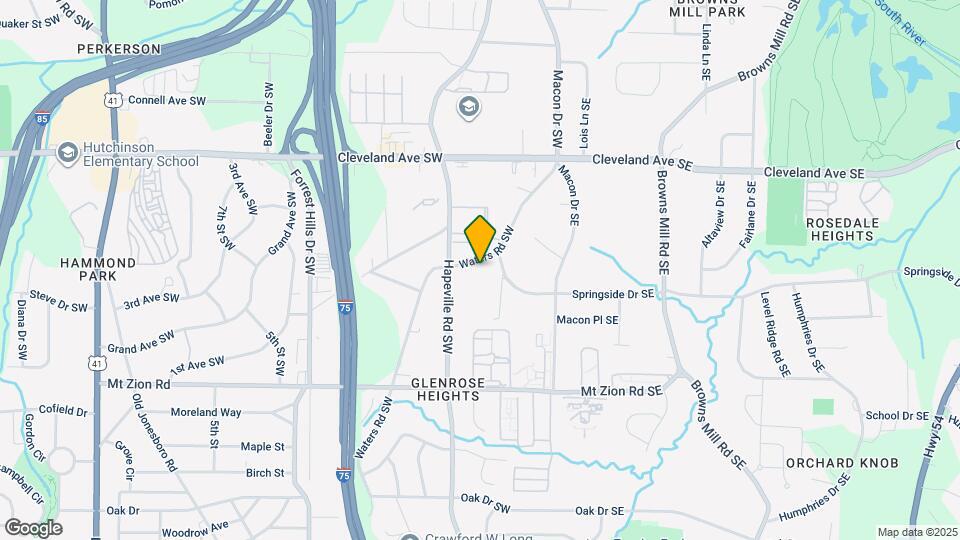 2828 Waters Rd SW Map and Location Details
