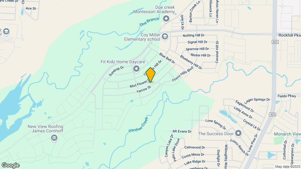 720 Yarrow St Map and Location Details