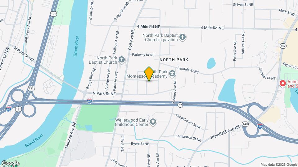 3272 Essex St NE Map and Location Details