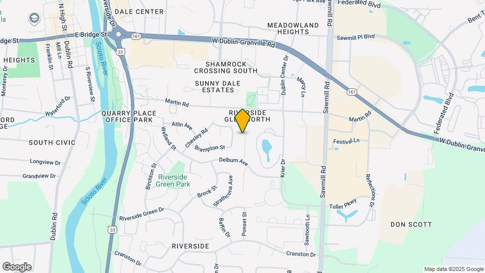 6809 Riverside Glen Ct Map and Location Details
