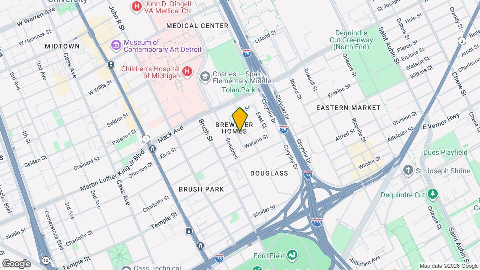 Brewster Homes Map and Location Details