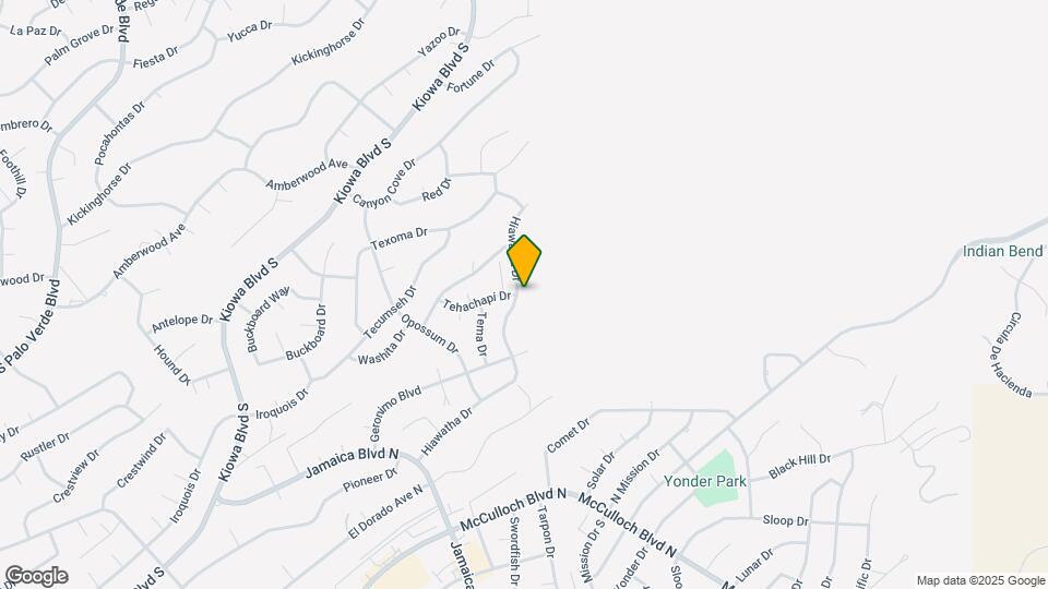 3764 Hiawatha Dr Map and Location Details