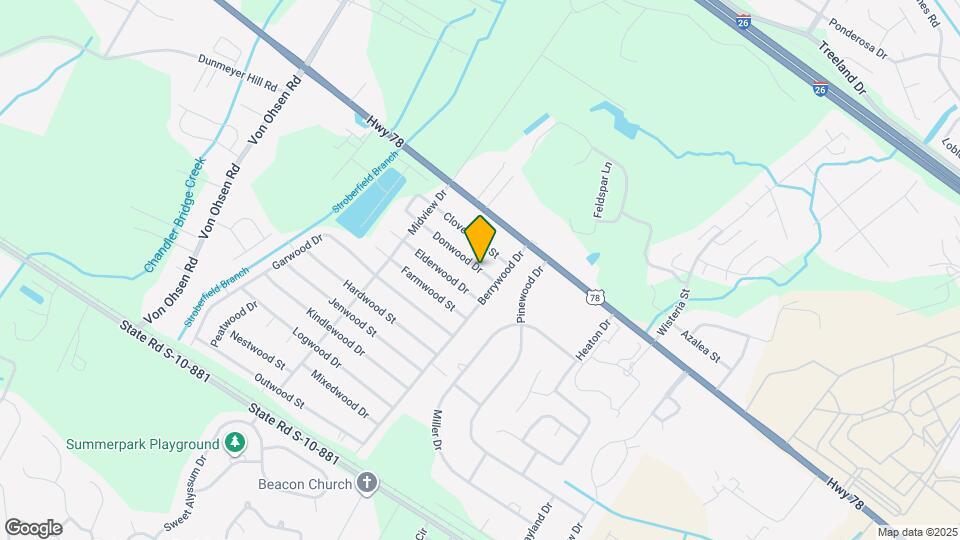 4411 Donwood Dr Map and Location Details