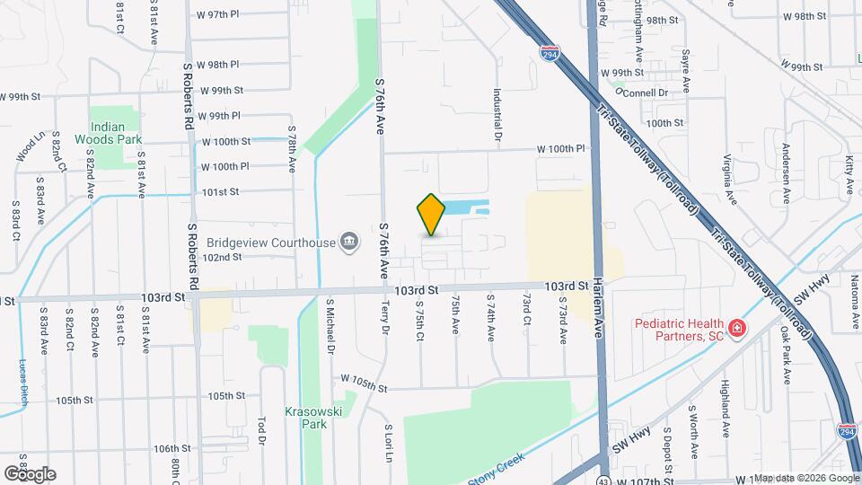 7515 Savoy Ln Map and Location Details