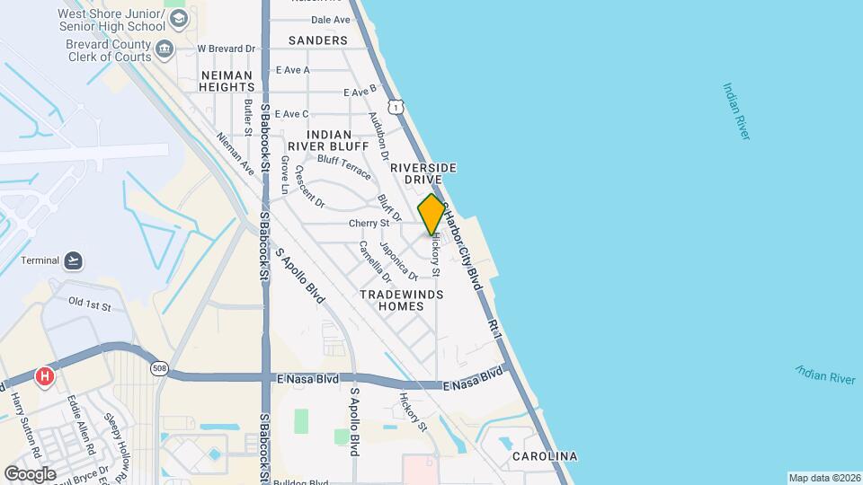 514 Hickory St Map and Location Details