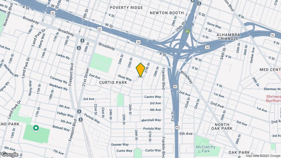 2618 27th St Map and Location Details