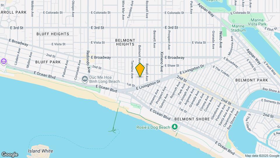 122 Belmont Ave Map and Location Details