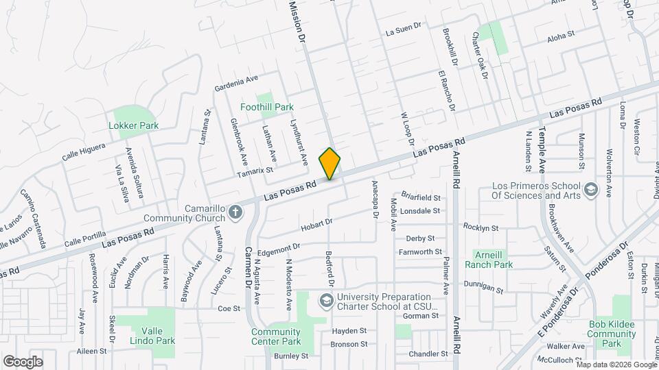 1831 Euclid Ave Mapa y Detalles de la Ubicación