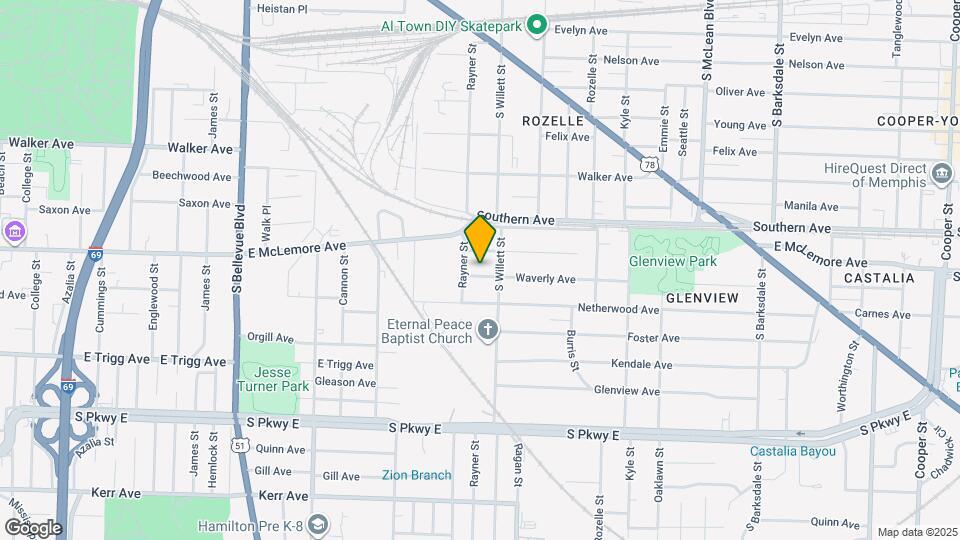 1530 Waverly Ave Map and Location Details