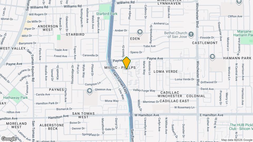 1357 Phelps Ave Mapa y Detalles de la Ubicación