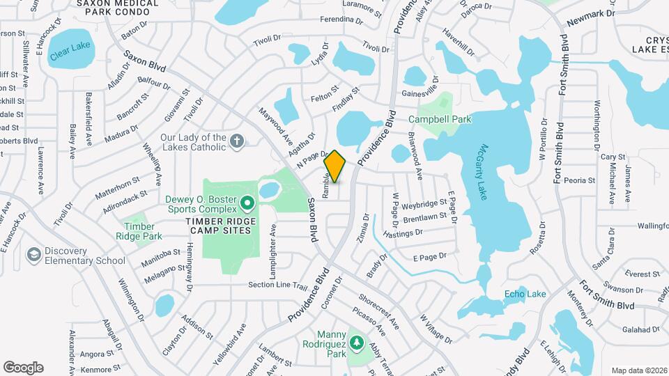 1162 Hampshire Ave Map and Location Details