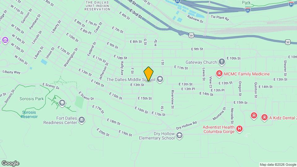 1013 E 13th St Mapa y Detalles de la Ubicación