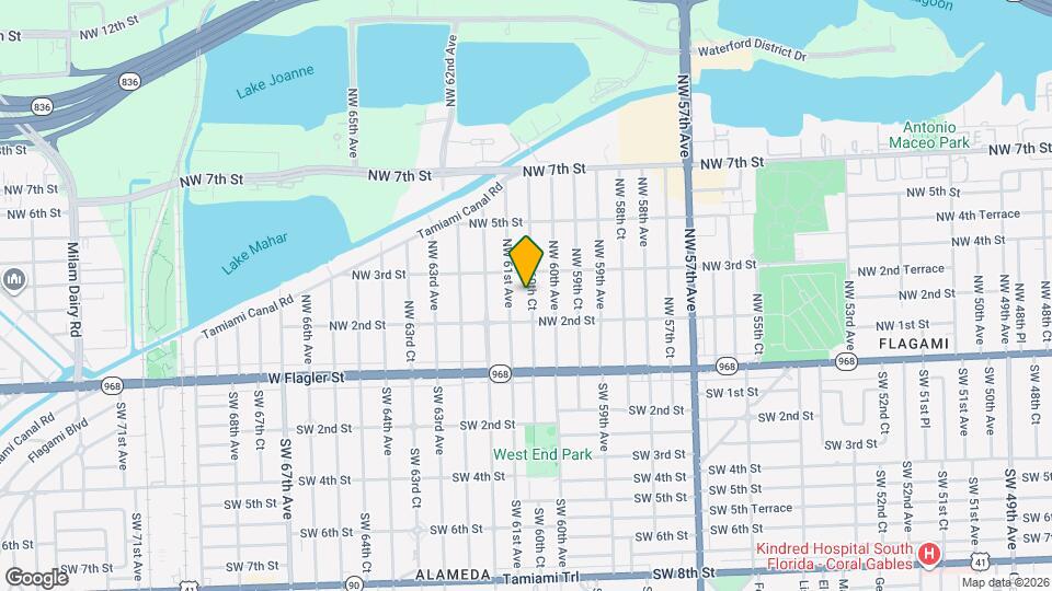 254 NW 60th Ct Map and Location Details