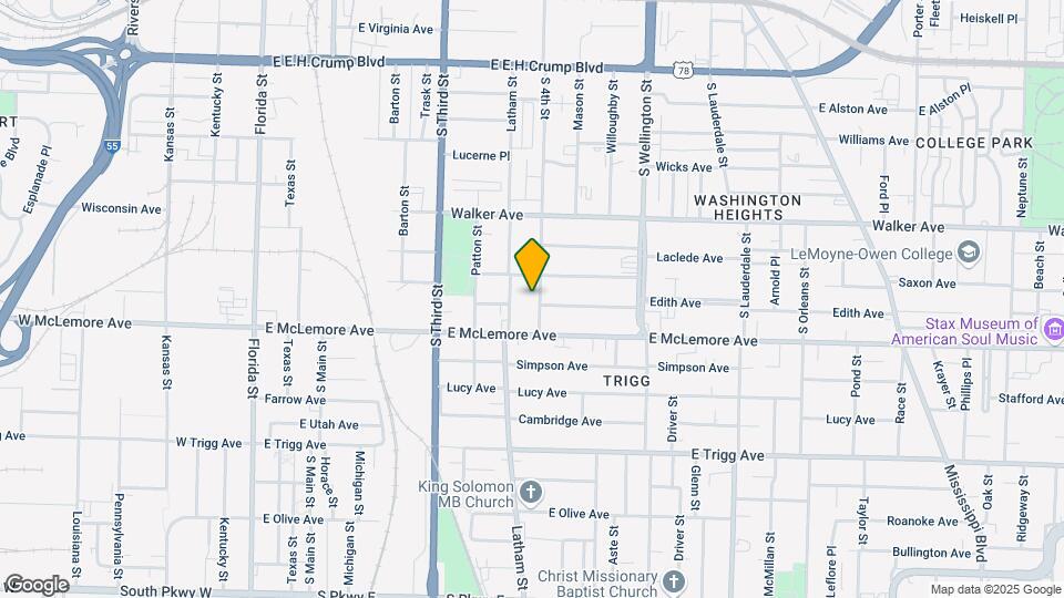 1101 S 4th St Map and Location Details