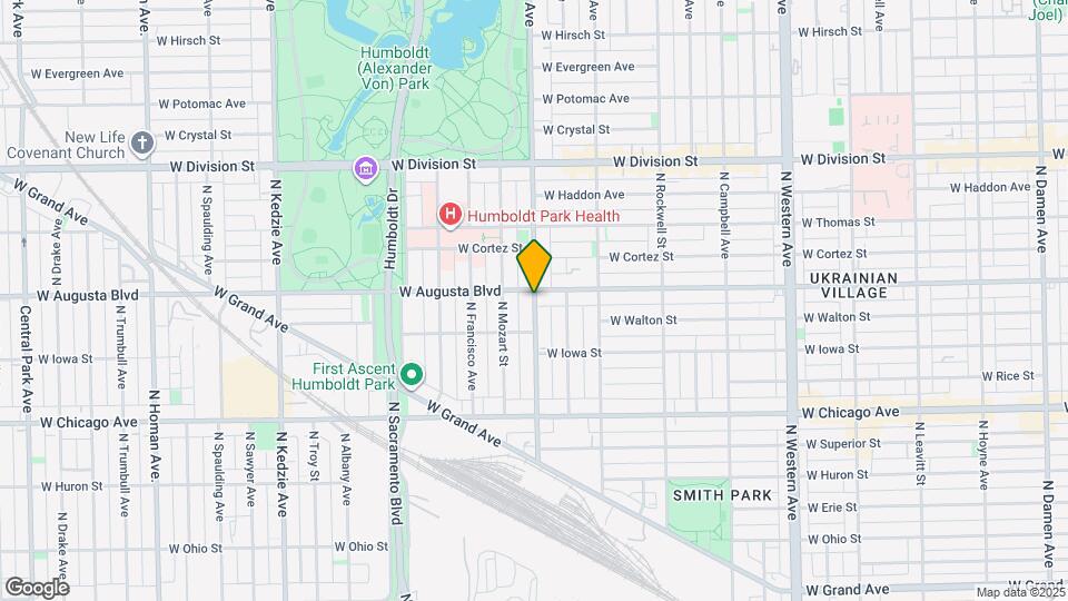 953 N California Ave Map and Location Details