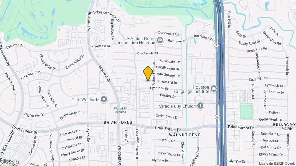 10807 Sugar Hill Dr Map and Location Details