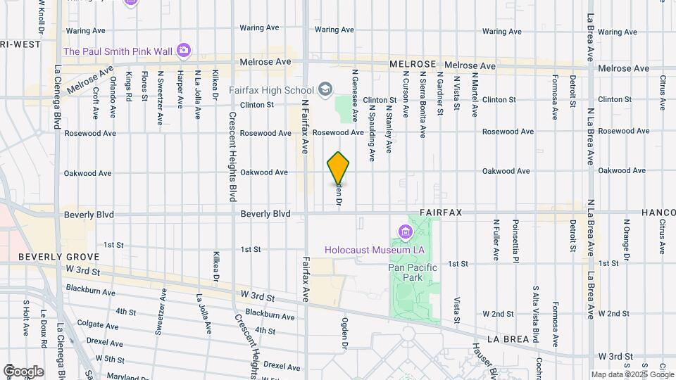 339 N Ogden Dr Map and Location Details