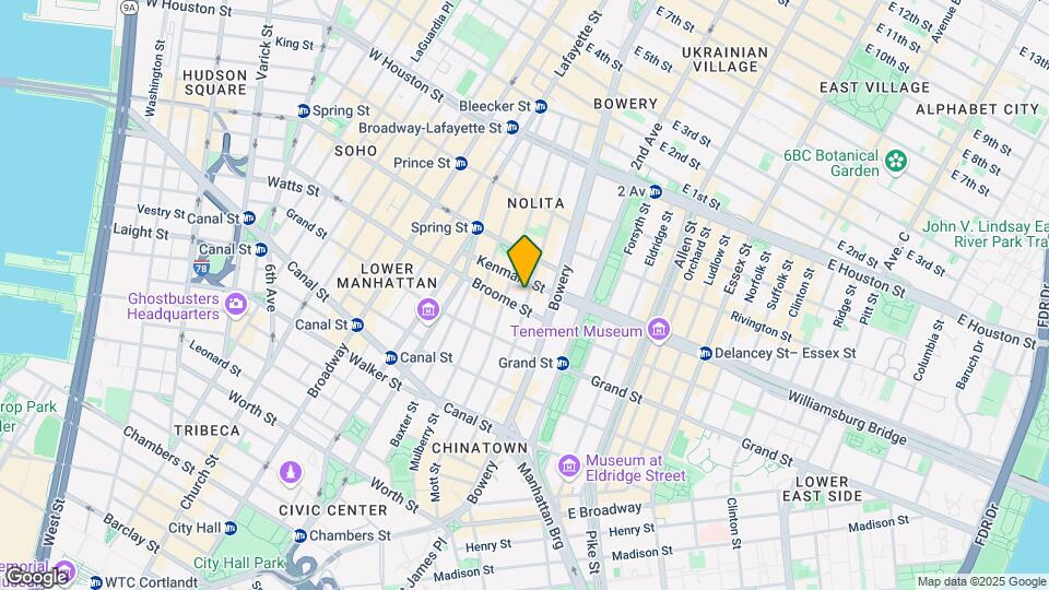 147 Elizabeth St Mapa y Detalles de la Ubicación