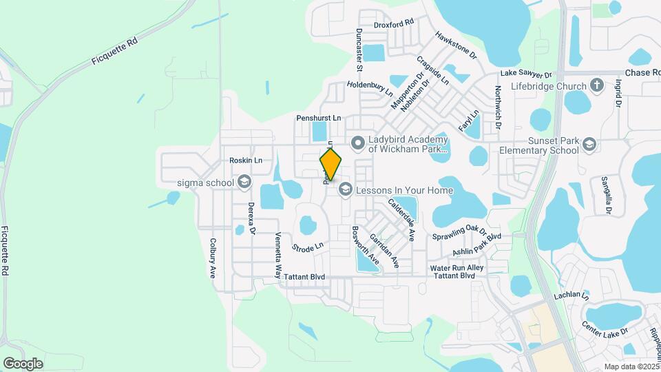 7313 Penkridge Ln Mapa y Detalles de la Ubicación