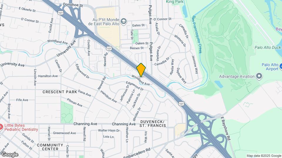 1879 Woodland Ave Mapa y Detalles de la Ubicación