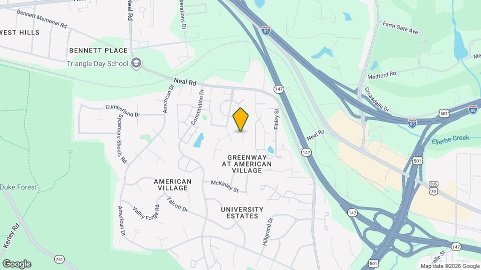 4013 Ellisfield Dr Mapa y Detalles de la Ubicación