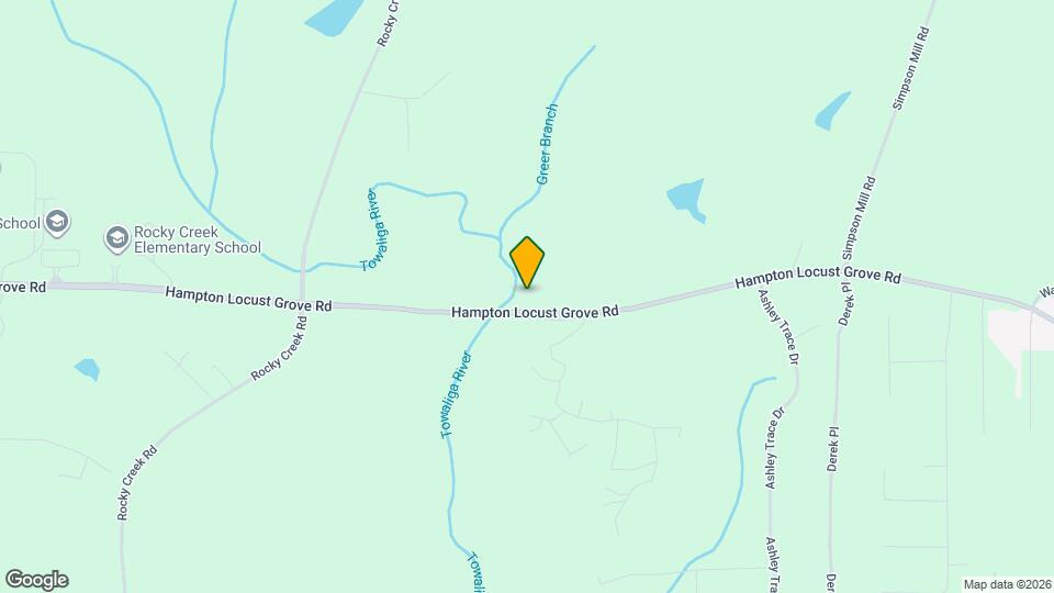 1287 Hampton Locust Grove Rd Map and Location Details