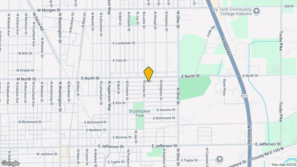 916 E Dixon St Map and Location Details