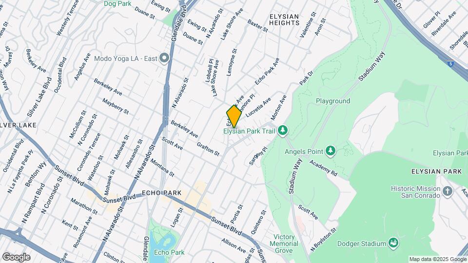 1639 N Bancroft St Mapa y Detalles de la Ubicación