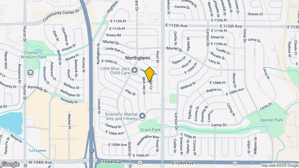 10853 Pearl Ct Map and Location Details