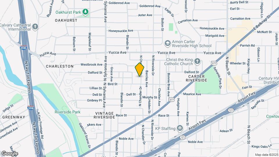 1019 N Chandler Dr Map and Location Details