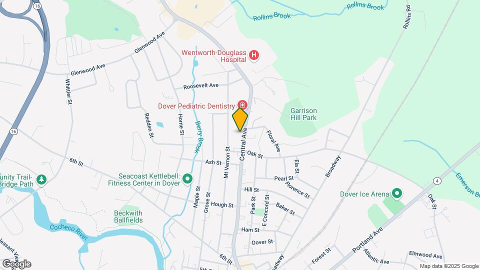 712 Central Ave Mapa y Detalles de la Ubicación